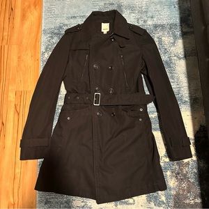 Diesel Men’s Cotton Blend Trench Coat Winter Jacket Large XL